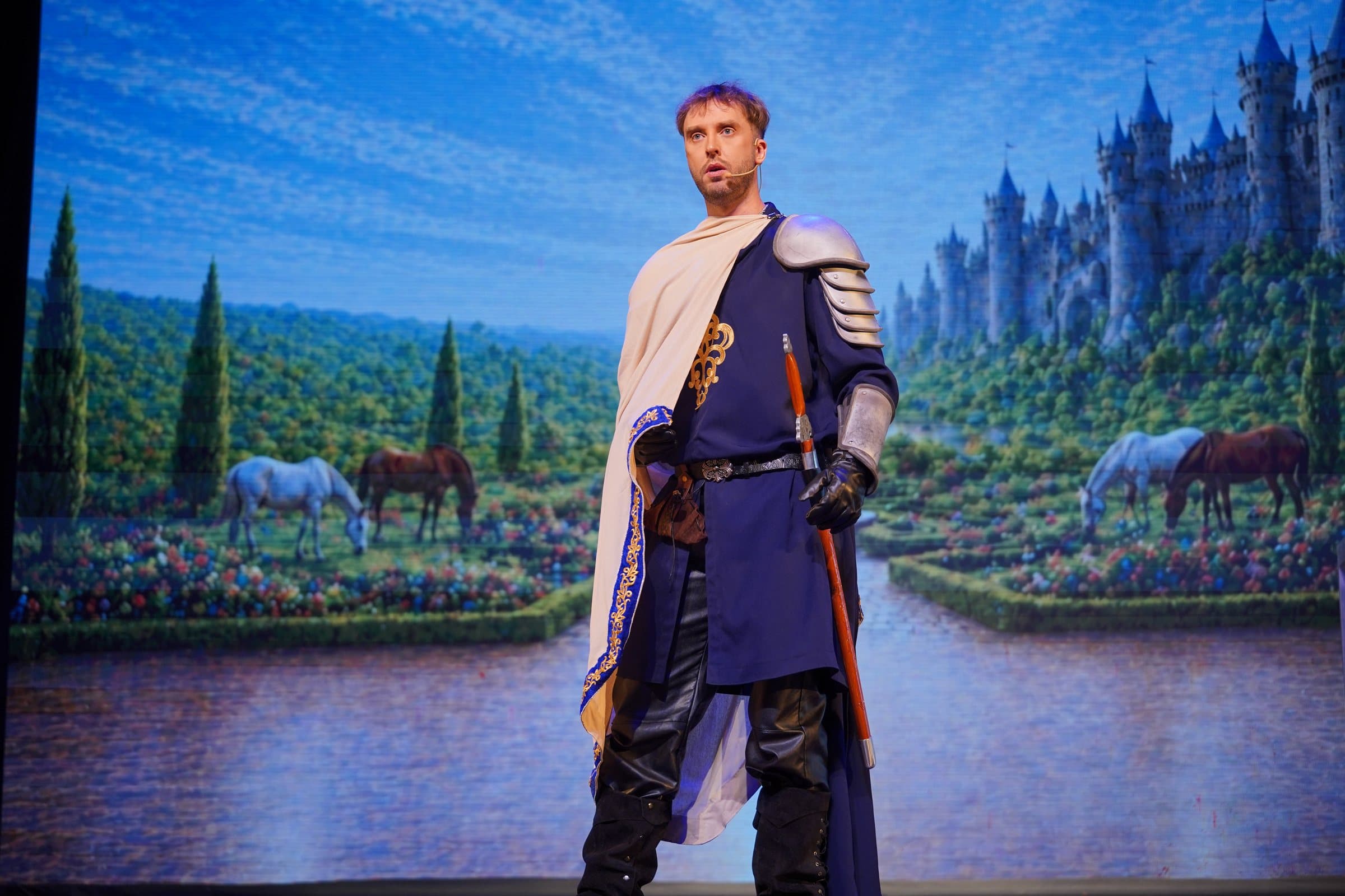 Lancelot arrives in Camelot