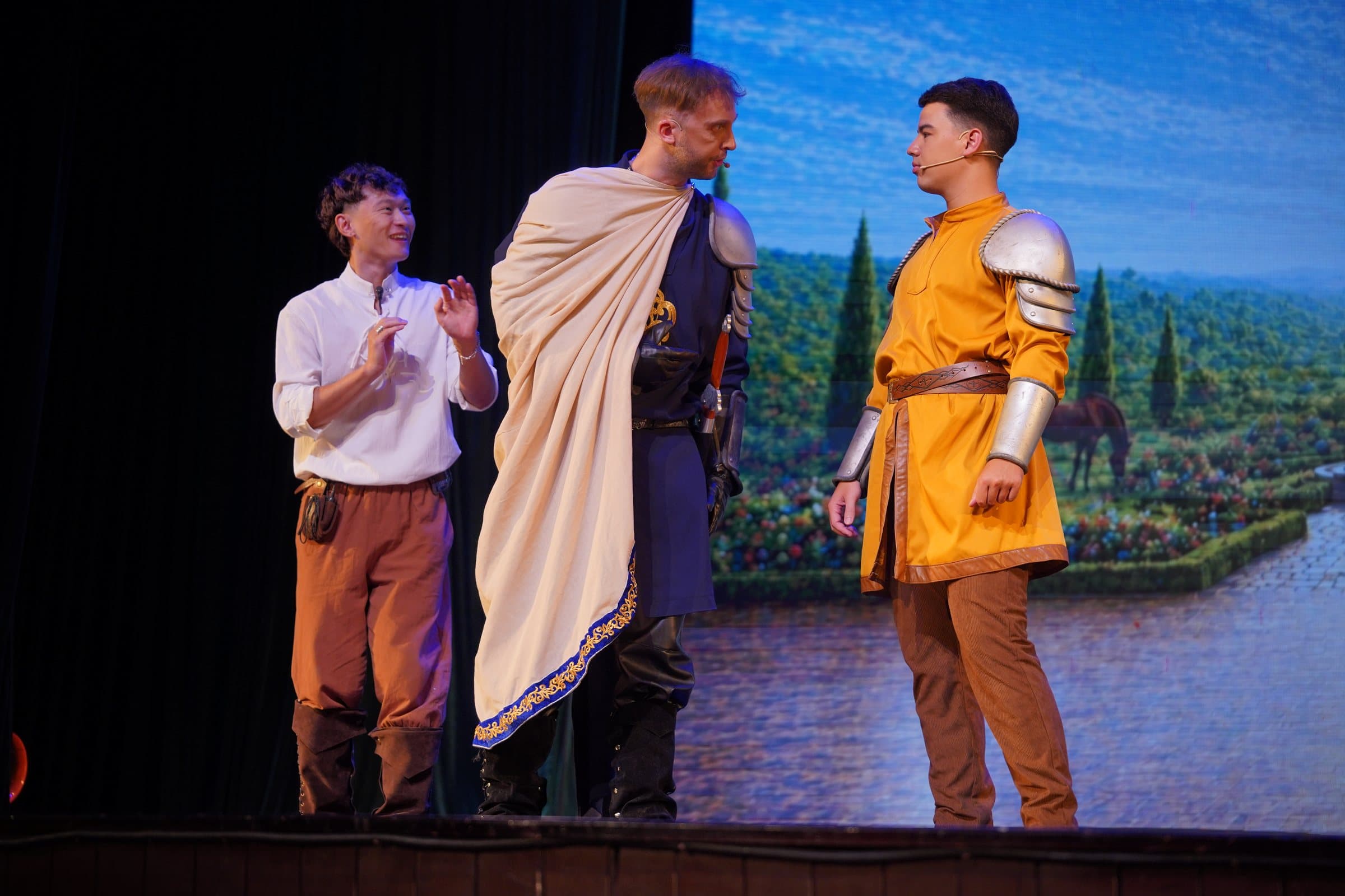 Meeting the knights